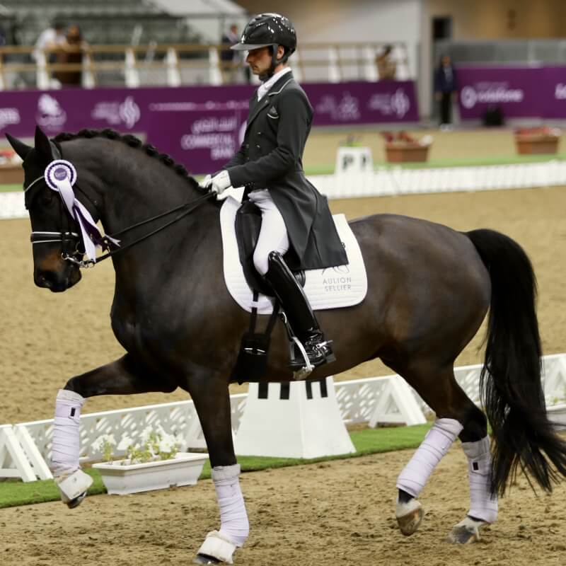 Corentin et Gotilas 5e au CDI5* Doha