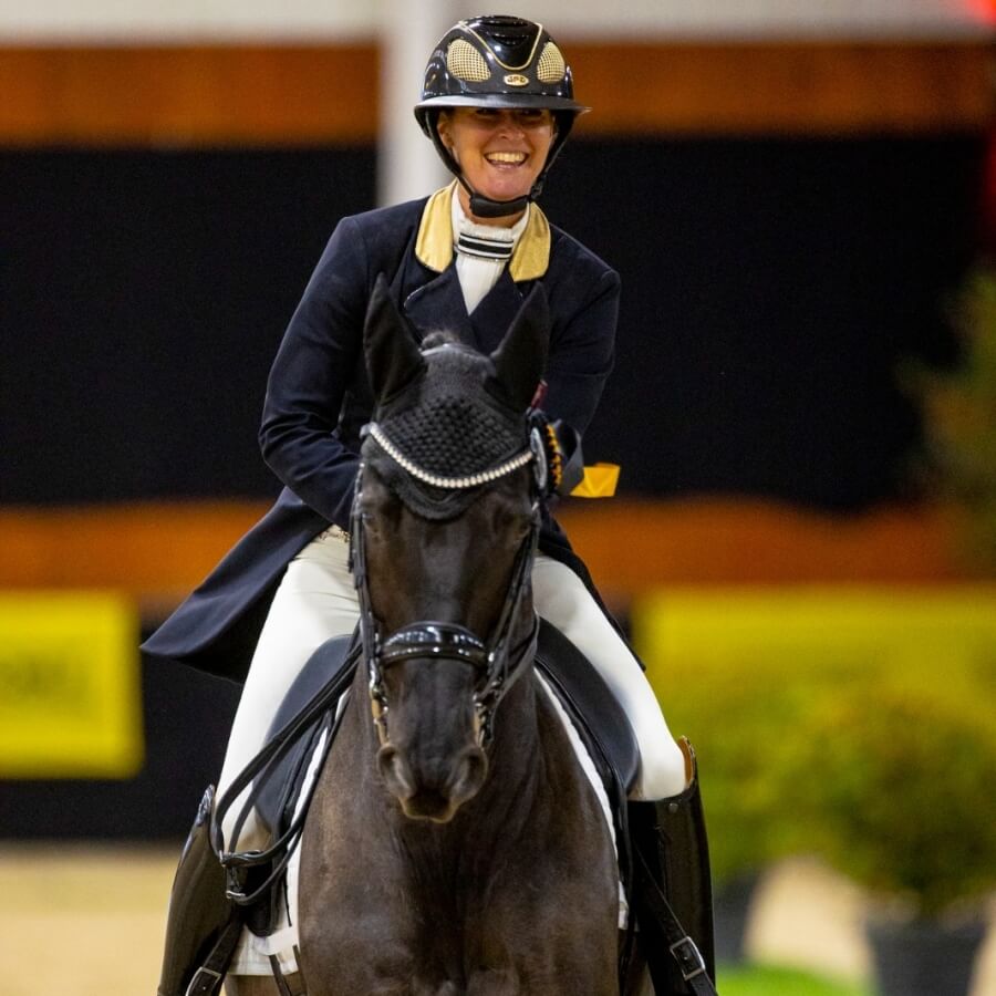 Camille et Higgins 6e du CDI4* de Lier