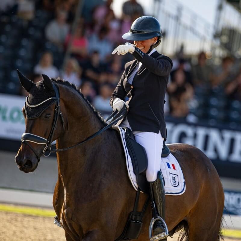 World Championship for Young Horses : 5th Place for Camille Judet Chéret and Emoji JCD