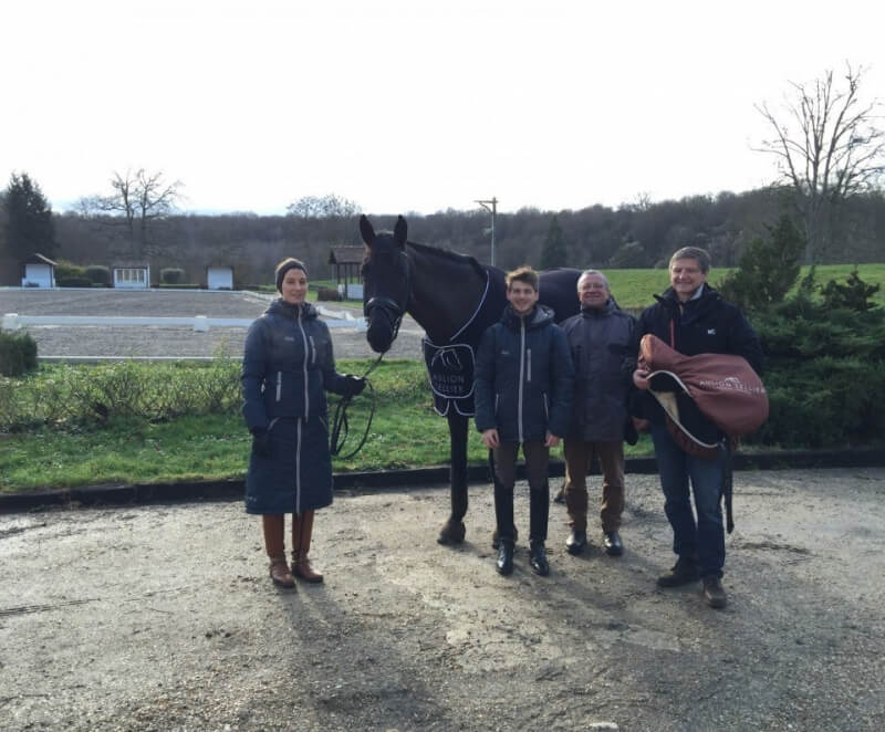 Pamfou Dressage en selle avec Aulion !