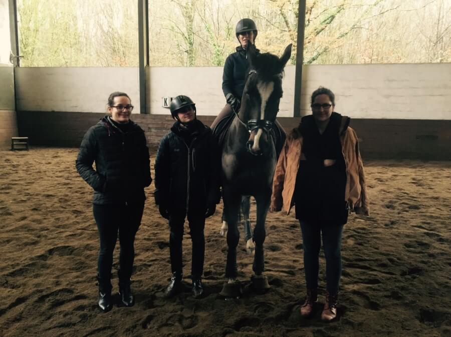 De Genève à Pamfou pour un stage de dressage