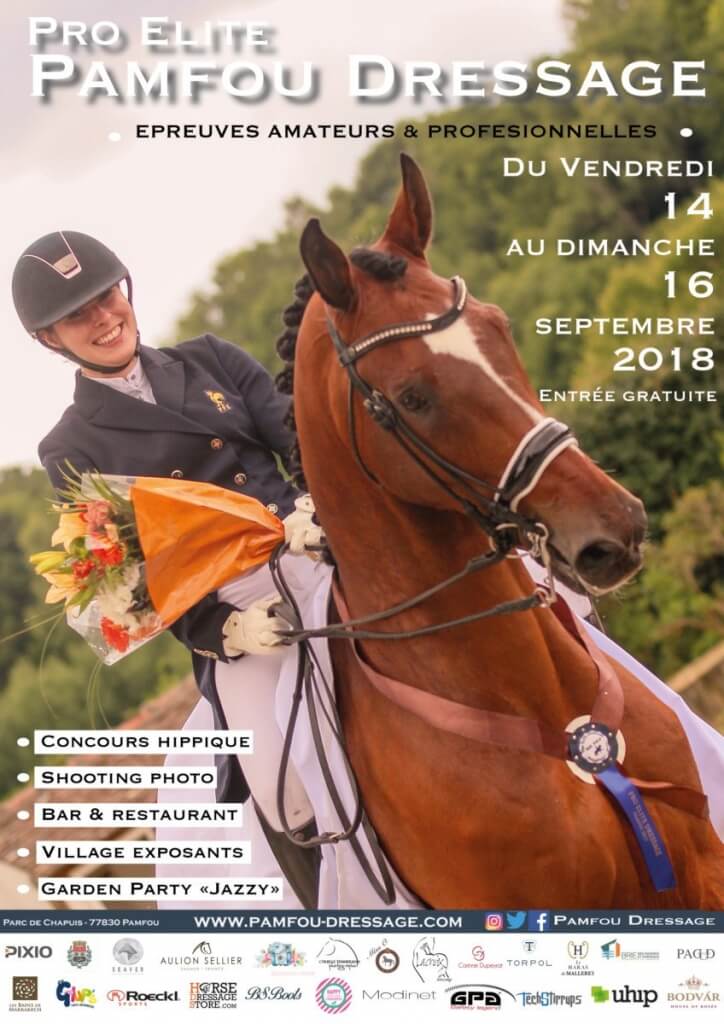 Pro Elite Pamfou Dressage 2018 ouvert aux engagements