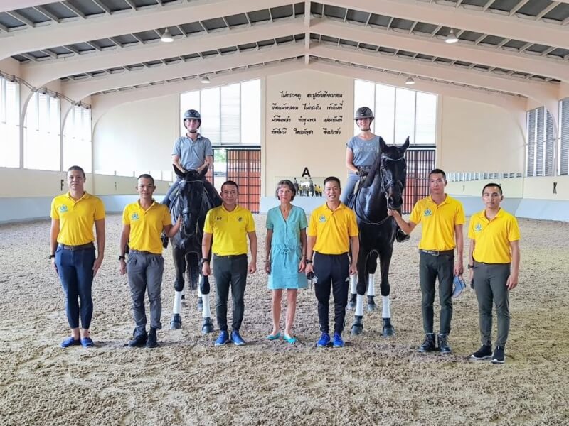 Pamfou Dressage en voyage à Bangkok