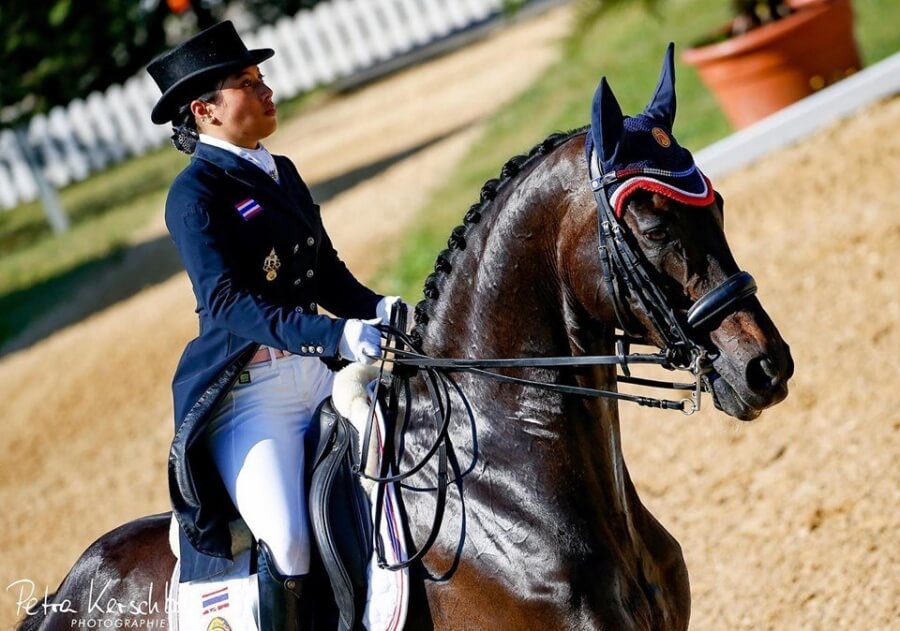 Princesse Sirivannavari bat son record personnel en Autriche