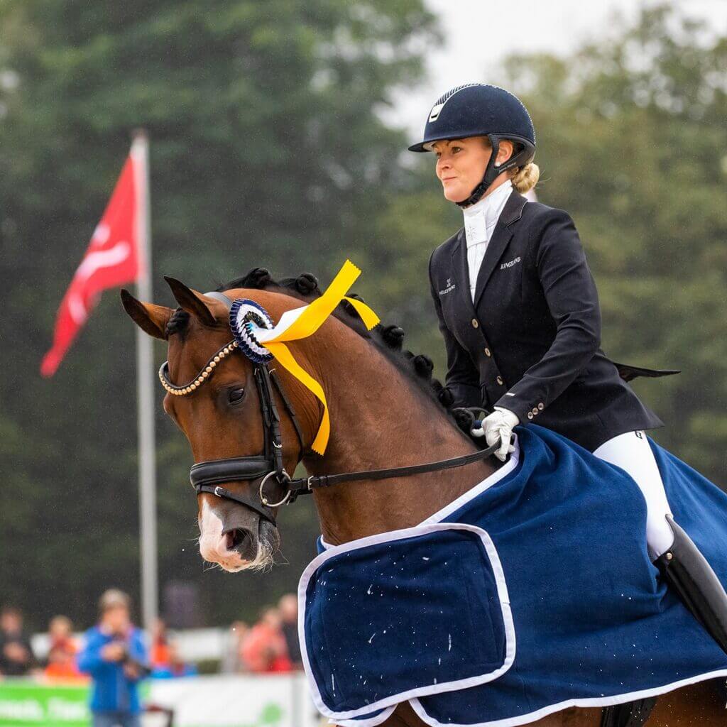 Jenna HOGBERG et Hesselhoej Down Town - FEI Championnats du monde Verden 2021